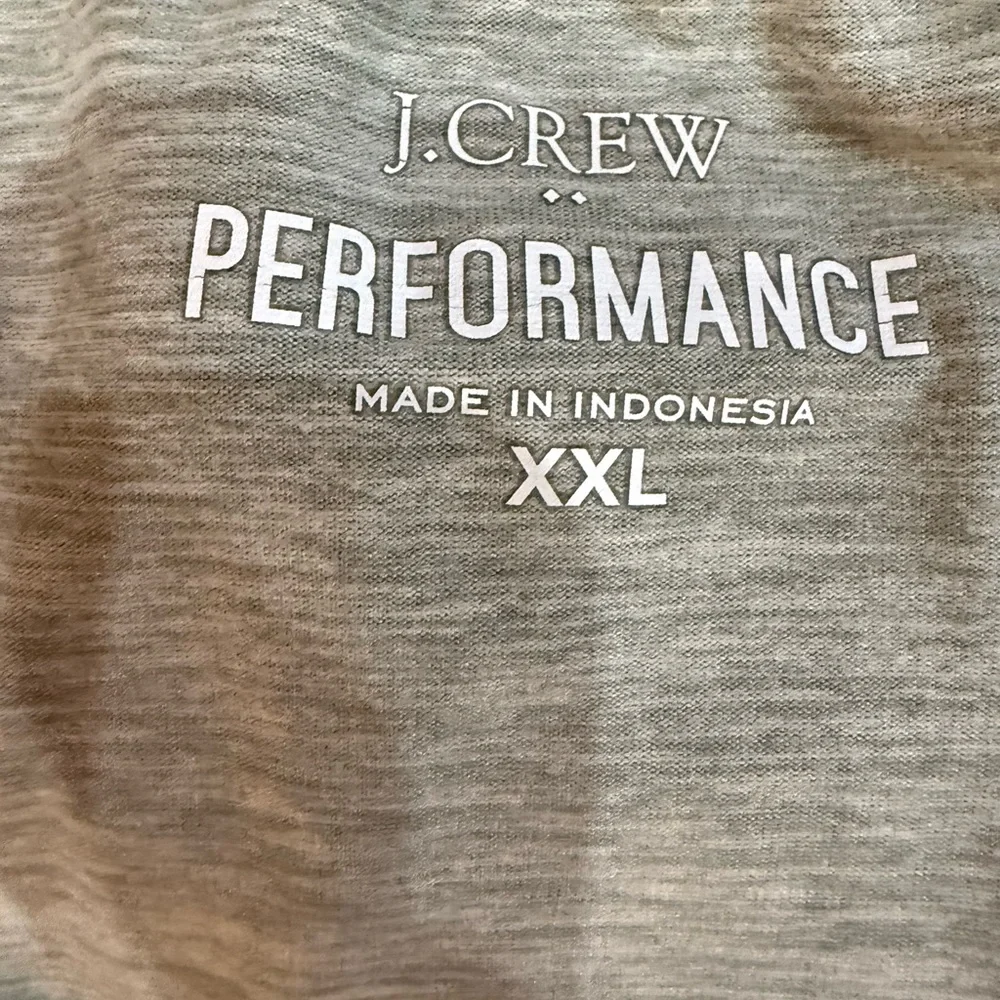 J.Crew Men Performance Henley Lot of 2‎ Size XXL Shirts Soft and Comfortable